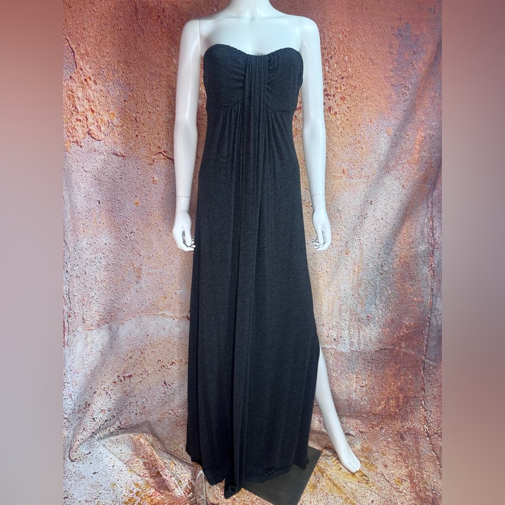 Charcoal Gray Maxi Dress